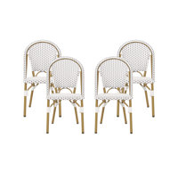 Outdoor Dining Side Chairs by Bayou Breeze