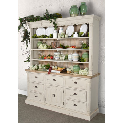 Flavio Farmhous China Cabinet by Rosalind Wheeler