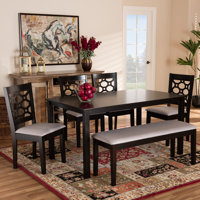 Sanches 6 - Piece Dining Set by Canora Grey