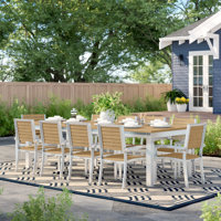 Travira Rectangular 10 - Person 103.25" Long Dining Set