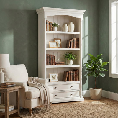 Vivien Storage Bookcase 74.8" H x 39.37" W