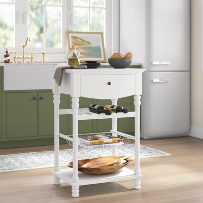 Ativa Euro Kitchen Island by August Grove