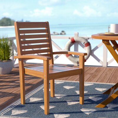 Church Street Patio Dining Chair by Breakwater Bay