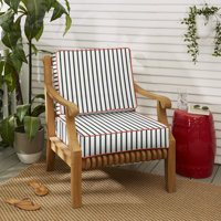 Indoor/Outdoor Sunbrella Seat/Back Cushion by Sand & Stable