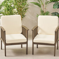 Brummett Outdoor Seat/Back Cushion by Viv + Rae