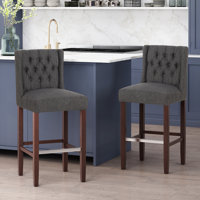 Upholstered Bar Counter Stool