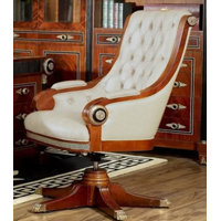 Edelman Genuine Leather Executive Chair by Rosdorf Park