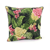 20" x 20" Outdoor Throw Pillow with Welt by Bay Isle Home