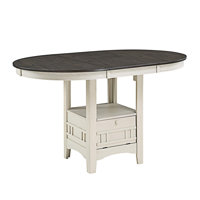 Louroukina Counter Height 42" Extendable Dining Table