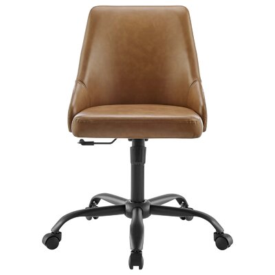 Designate Swivel Vegan Leather Office Chair by Modway