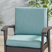 Billy-George Outdoor Seat/Back Cushion by Latitude Run