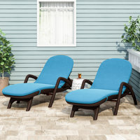 Delano Chaise Lounge Outdoor Seat Cushion by Alwyn Home