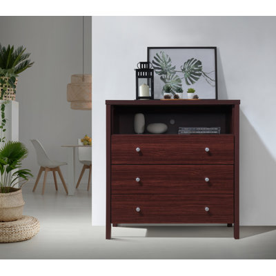 Maekayla 3 Drawer Dresser by Union Rustic