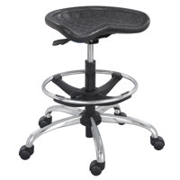 SitStar Stool with Footring and Casters by Safco Products Company