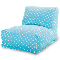 Aalin Medium Cotton Twill Bean Bag Chair & Lounger by Isabelle & Max
