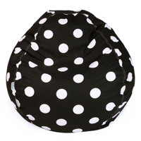 Aalin Medium Cotton Twill Classic Bean Bag by Isabelle & Max