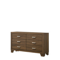 Solem 6-Drawer Rectangular Double Dresser by Loon Peak