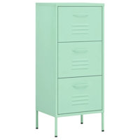 Storage Cabinet Freestanding File Cabinet with Drawers for Office Steel by Inbox Zero