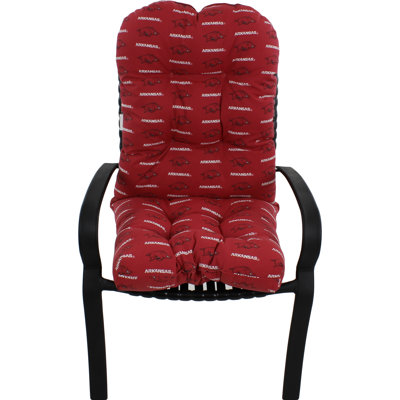 Arkansas Razorbacks Indoor / Outdoor Seat/Back Cushion, Arkansas Razorbacks by College Covers