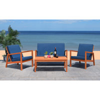 4 Piece Sofa Seating Group with Cushions by Ebern Designs
