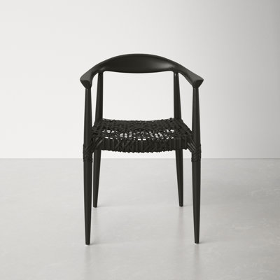 Kazbah Leather Dining Arm Chair by AllModern