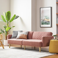 Twin 77.5" Wide Convertible Sofa by Latitude Run