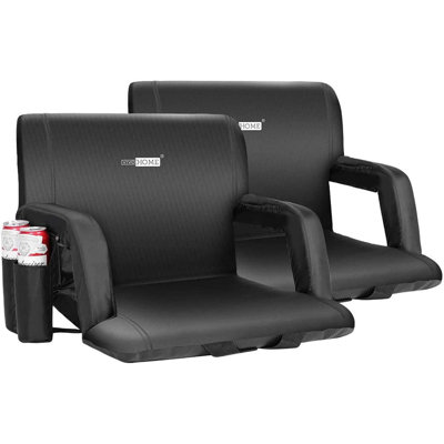 Portable Reclining Stadium Seat by VIVOHOME