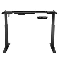 Electric Single Motor Height Adjustable Standing Desk Converter by Inbox Zero