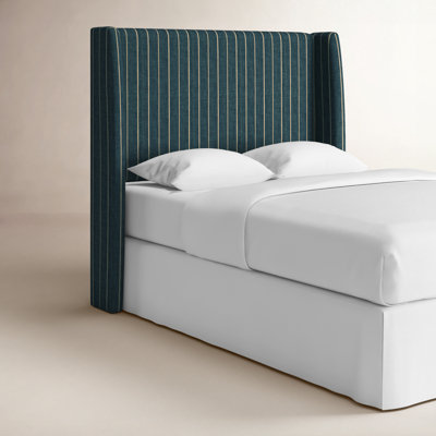 Stickland Upholstered Wingback Headboard by George Oliver
