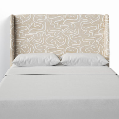 Matthew Upholstered Wingback Headboard by AllModern