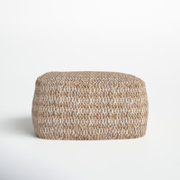 Jayden 20" Wide Rectangle Pouf Ottoman by AllModern