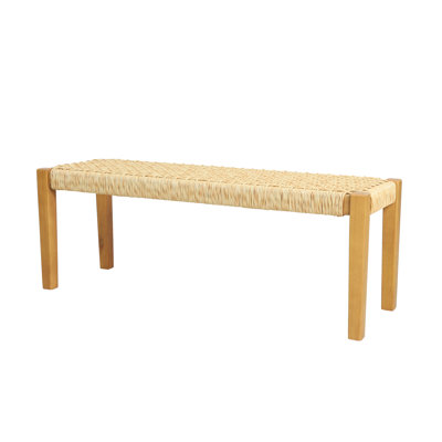 Richmond Angie Solid Wood Bench by Bayou Breeze