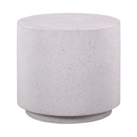 Sur Concrete Drum End Table by AllModern
