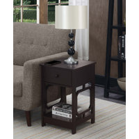 Gerde End Table with Storage by Winston Porter