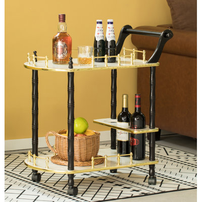 Evangelista Bar Cart by House of Hampton