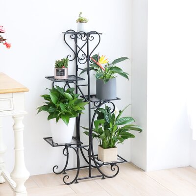 Secrist Free Form Multi-Tiered Plant Stand by Alcott Hill