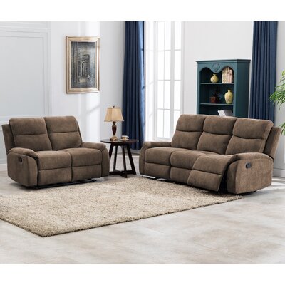 Abraya 2 Piece Reclining Living Room Set by Red Barrel Studio