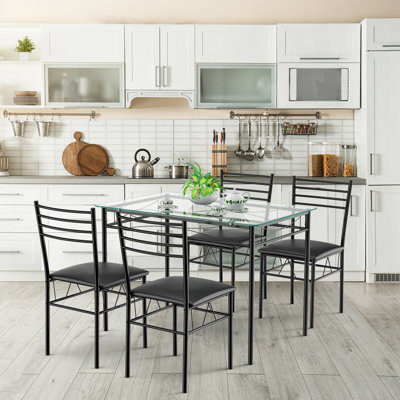 Abriannah 5 - Piece Dining Set by Red Barrel Studio