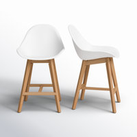 Jermaine 25.5" Patio Bar Stools by AllModern