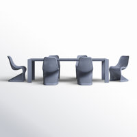 Farrah Rectangular 6 - Person 102.4" Long Dining Set by AllModern