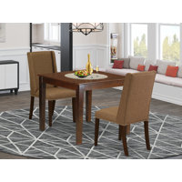 Hagerstown Rubberwood Solid Wood Dining Set by Winston Porter