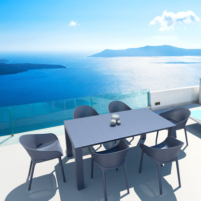 Farrah Rectangular 6 - Person 70" Long Dining Set by AllModern