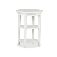 Arnecia Solid Wood End Table by Lark Manor