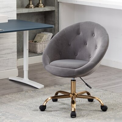 Ganix Velvet Task Chair by Mercer41