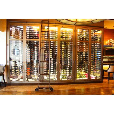 Indurial 72 Bottle Wall Mounted Wine Bottle Rack by Rebrilliant