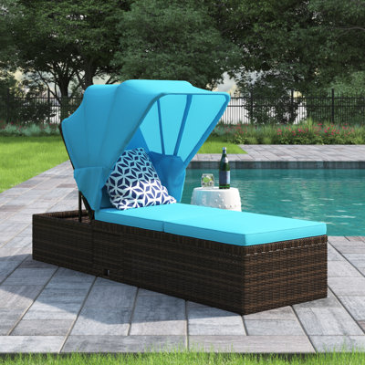 Montego Chaise Lounge with Cushion by Sol 72 Outdoor
