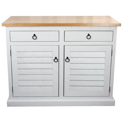 Crownsville Shutter Door Kitchen Island by Gracie Oaks