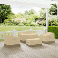 Modestina Furniture Water Resistant Lined Patio Sofa Cover by Arlmont & Co.