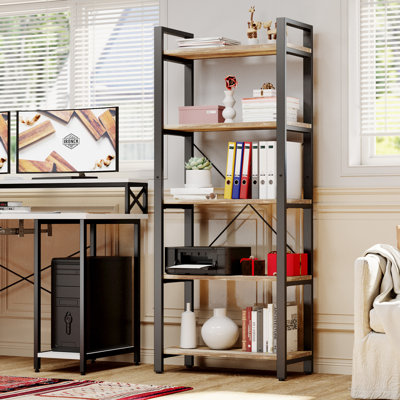 Dumt 65.2" H x 23.6" W Ladder Bookcase by 17 Stories