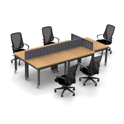 Rectangular Conference Table by Inbox Zero
